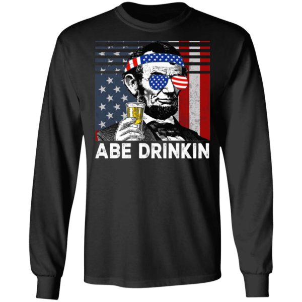 Abraham Lincoln Abe Drinkin' Whisky Shirt