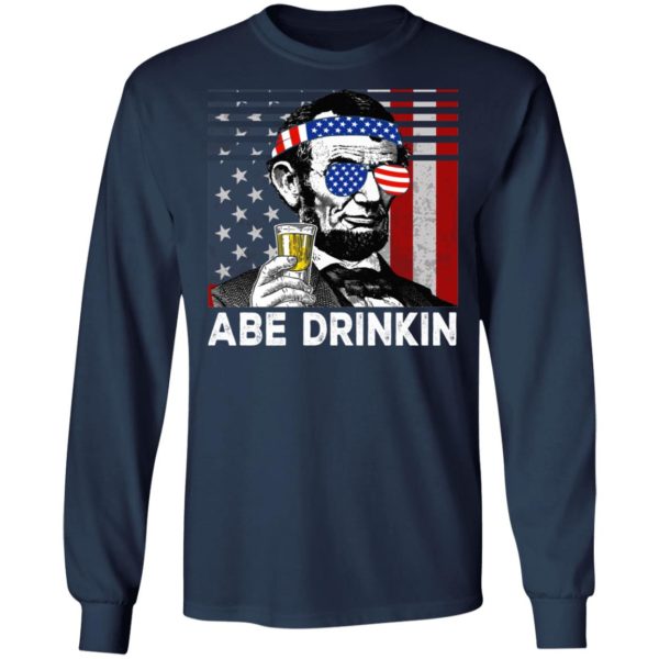 Abraham Lincoln Abe Drinkin' Whisky Shirt