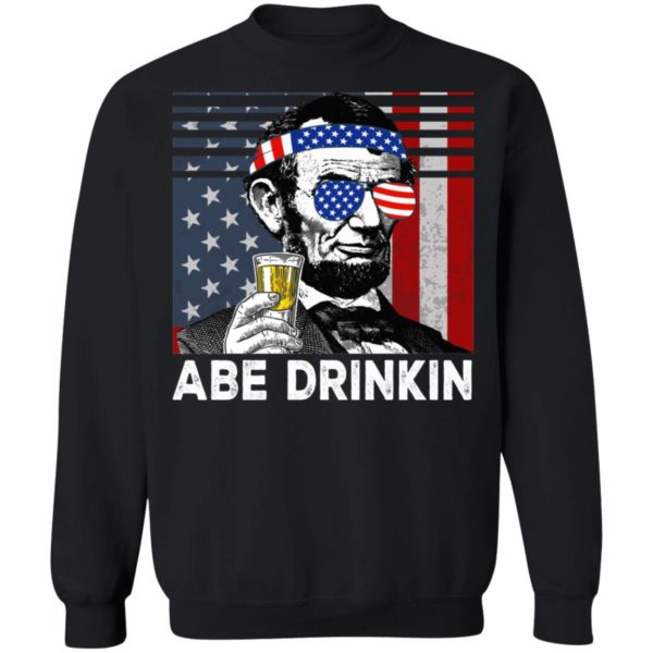 Abraham Lincoln Abe Drinkin' Whisky Shirt