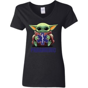 Baby Yoda Hug Paramedic Shirt image Baby Yoda Hug Paramedic Shirt