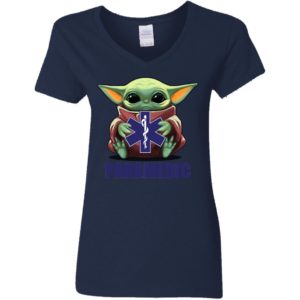 Baby Yoda Hug Paramedic Shirt image Baby Yoda Hug Paramedic Shirt