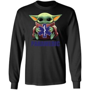 Baby Yoda Hug Paramedic Shirt image Baby Yoda Hug Paramedic Shirt
