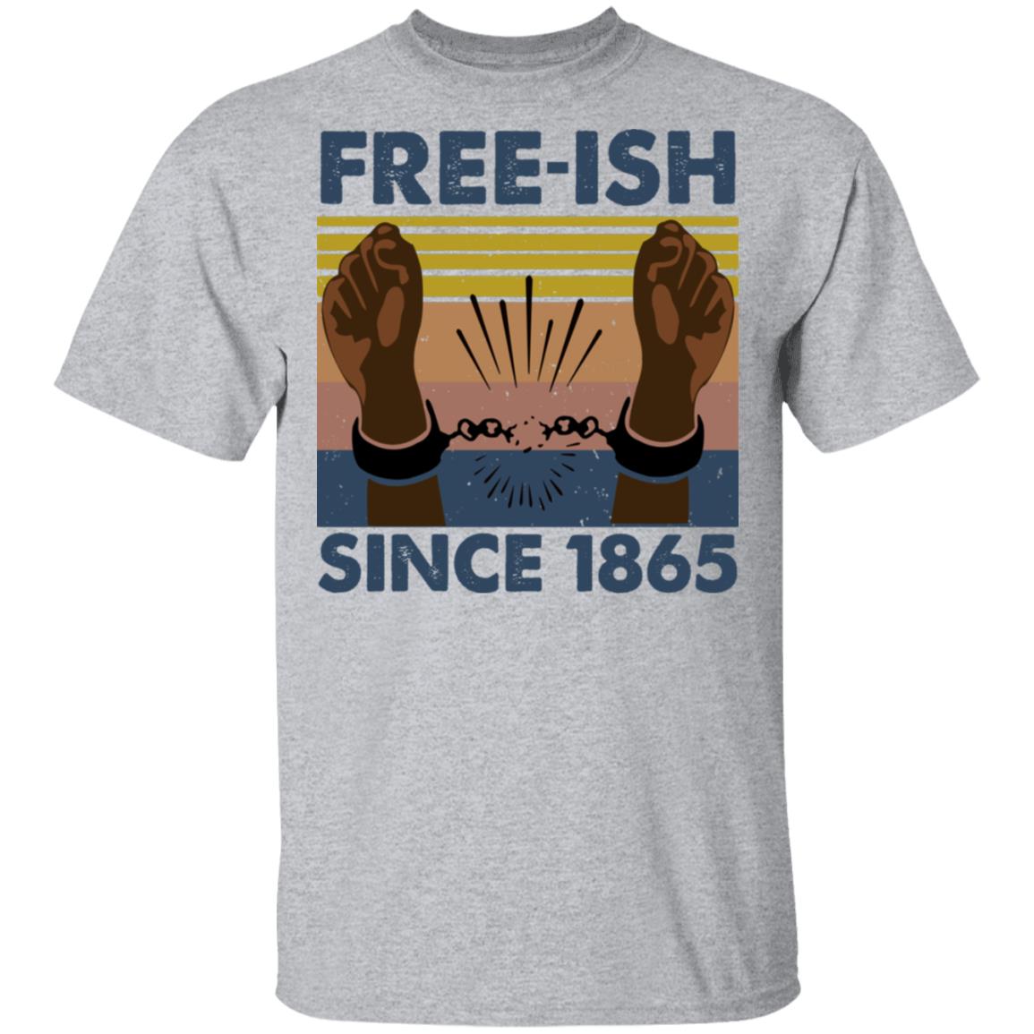 Free Ish Since 1865 Black Shirt image Free Ish Since 1865 Black Shirt