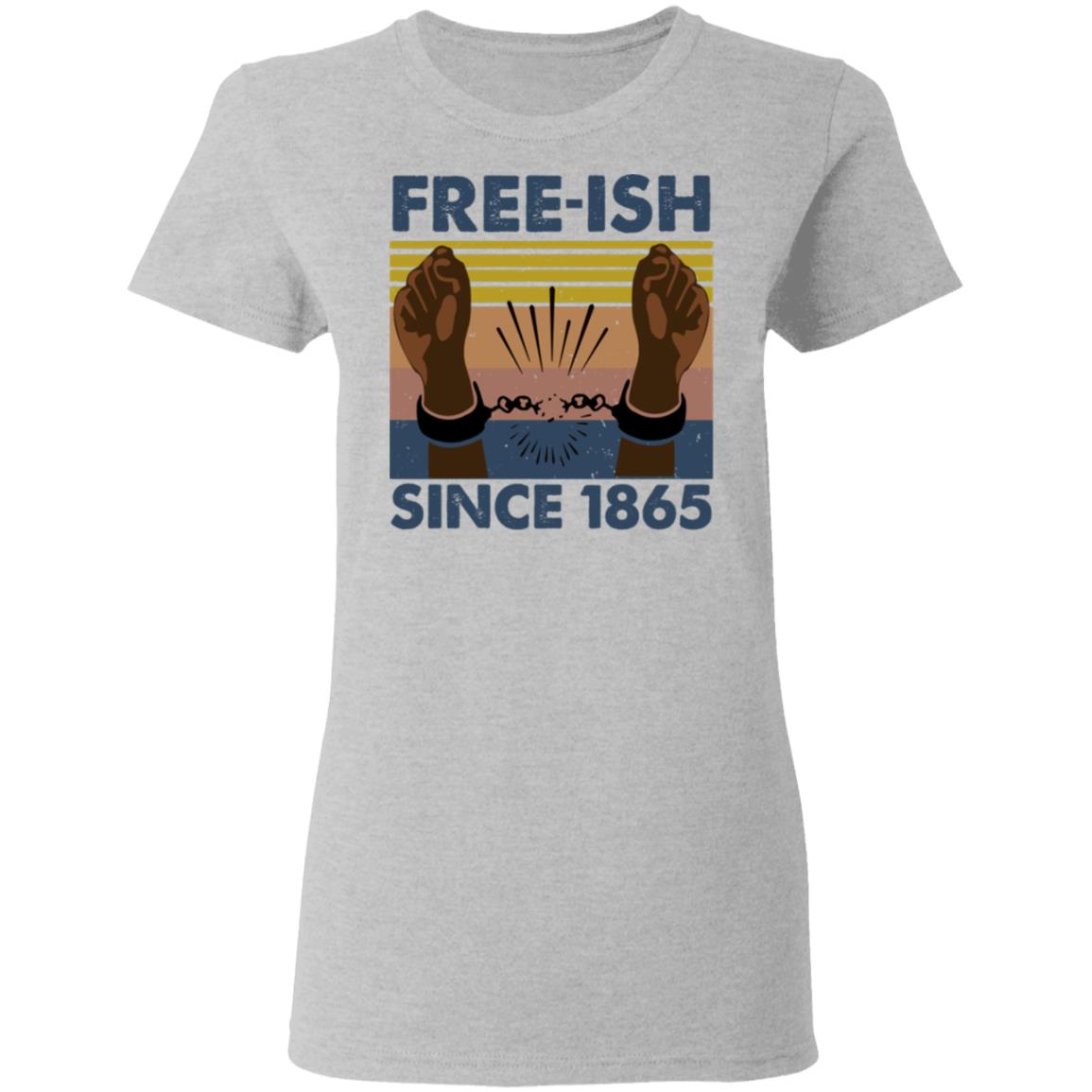 Free Ish Since 1865 Black Shirt image Free Ish Since 1865 Black Shirt
