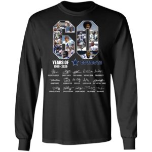 60 Years Of Cowboys 1960 2020 Thank You For The Memories Shirt image 60 Years Of Cowboys 1960 2020 Thank You For The Memories Shirt