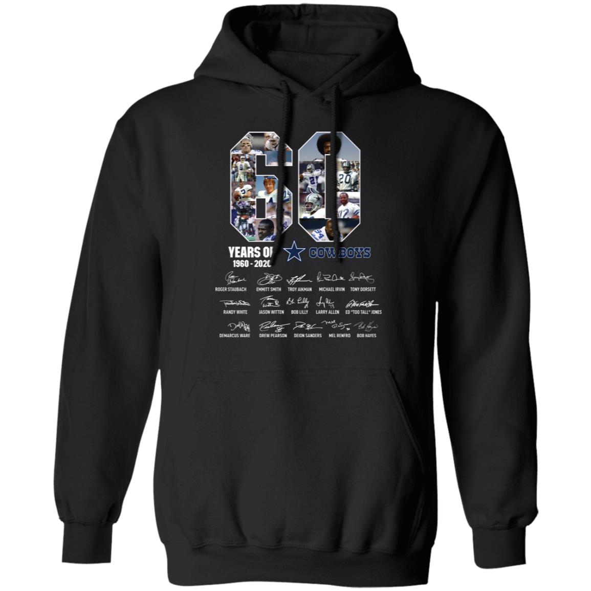 60 Years Of Cowboys 1960 2020 Thank You For The Memories Shirt image 60 Years Of Cowboys 1960 2020 Thank You For The Memories Shirt