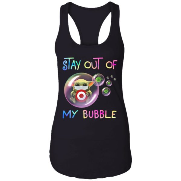 Stay Out Of My Bubble Baby Yoda Hug Target Shirt