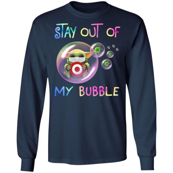 Stay Out Of My Bubble Baby Yoda Hug Target Shirt