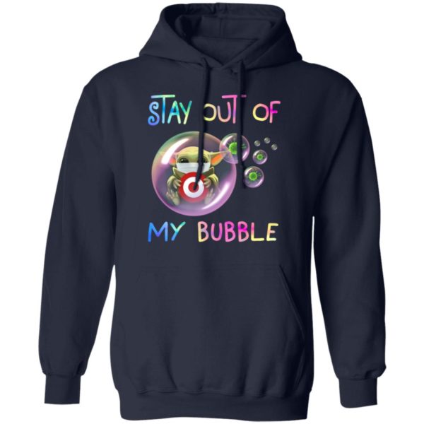 Stay Out Of My Bubble Baby Yoda Hug Target Shirt