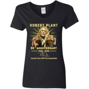 Robert Plant 55th Anniversary 1965 2020 Memories Shirt