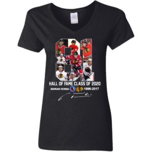 Marian Hossa 1996 2017 Hall Of Fame Class Of 2020 Shirt