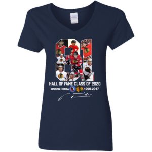 Marian Hossa 1996 2017 Hall Of Fame Class Of 2020 Shirt