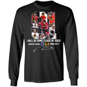Marian Hossa 1996 2017 Hall Of Fame Class Of 2020 Shirt
