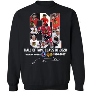 Marian Hossa 1996 2017 Hall Of Fame Class Of 2020 Shirt