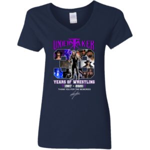 Undertaker 33 Years Of Wrestling 1987 2020 Shirt