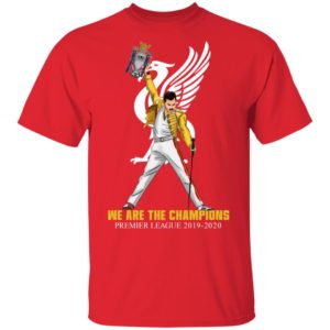 Freddie Mercury ft Liverpool We Are The Champion 2019 2020 Shirt