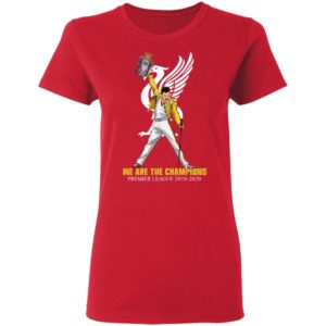 Freddie Mercury ft Liverpool We Are The Champion 2019 2020 Shirt