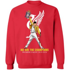 Freddie Mercury ft Liverpool We Are The Champion 2019 2020 Shirt