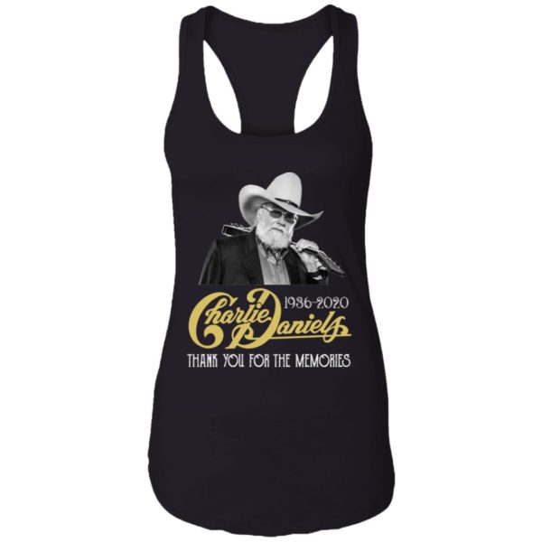 Charlie Daniels 1936 2020 Thank You For The Memories Shirt