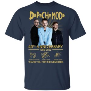 DPCH Mod 40th Anniversary 1980 2020 Thank You For The Memories Signatures Shirt image DPCH Mod 40th Anniversary 1980 2020 Thank You For The Memories Signatures Shirt