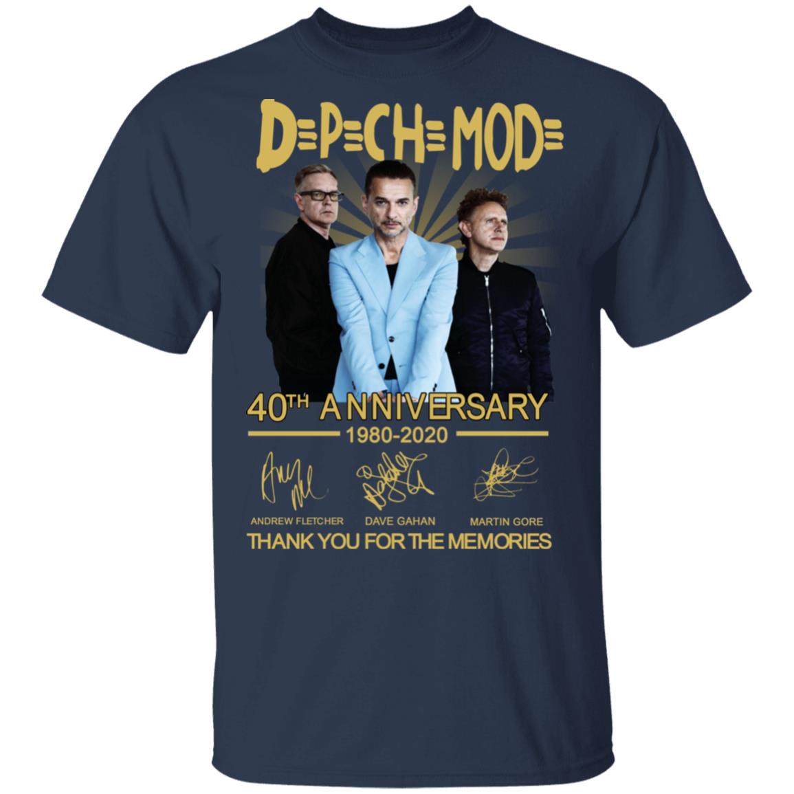 DPCH Mod 40th Anniversary 1980 2020 Thank You For The Memories Signatures Shirt image DPCH Mod 40th Anniversary 1980 2020 Thank You For The Memories Signatures Shirt
