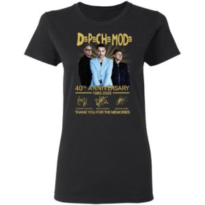 DPCH Mod 40th Anniversary 1980 2020 Thank You For The Memories Signatures Shirt image DPCH Mod 40th Anniversary 1980 2020 Thank You For The Memories Signatures Shirt
