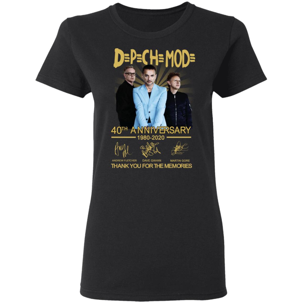 DPCH Mod 40th Anniversary 1980 2020 Thank You For The Memories Signatures Shirt image DPCH Mod 40th Anniversary 1980 2020 Thank You For The Memories Signatures Shirt