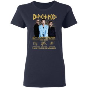 DPCH Mod 40th Anniversary 1980 2020 Thank You For The Memories Signatures Shirt image DPCH Mod 40th Anniversary 1980 2020 Thank You For The Memories Signatures Shirt