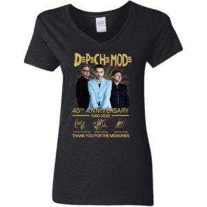 DPCH Mod 40th Anniversary 1980 2020 Thank You For The Memories Signatures Shirt image DPCH Mod 40th Anniversary 1980 2020 Thank You For The Memories Signatures Shirt