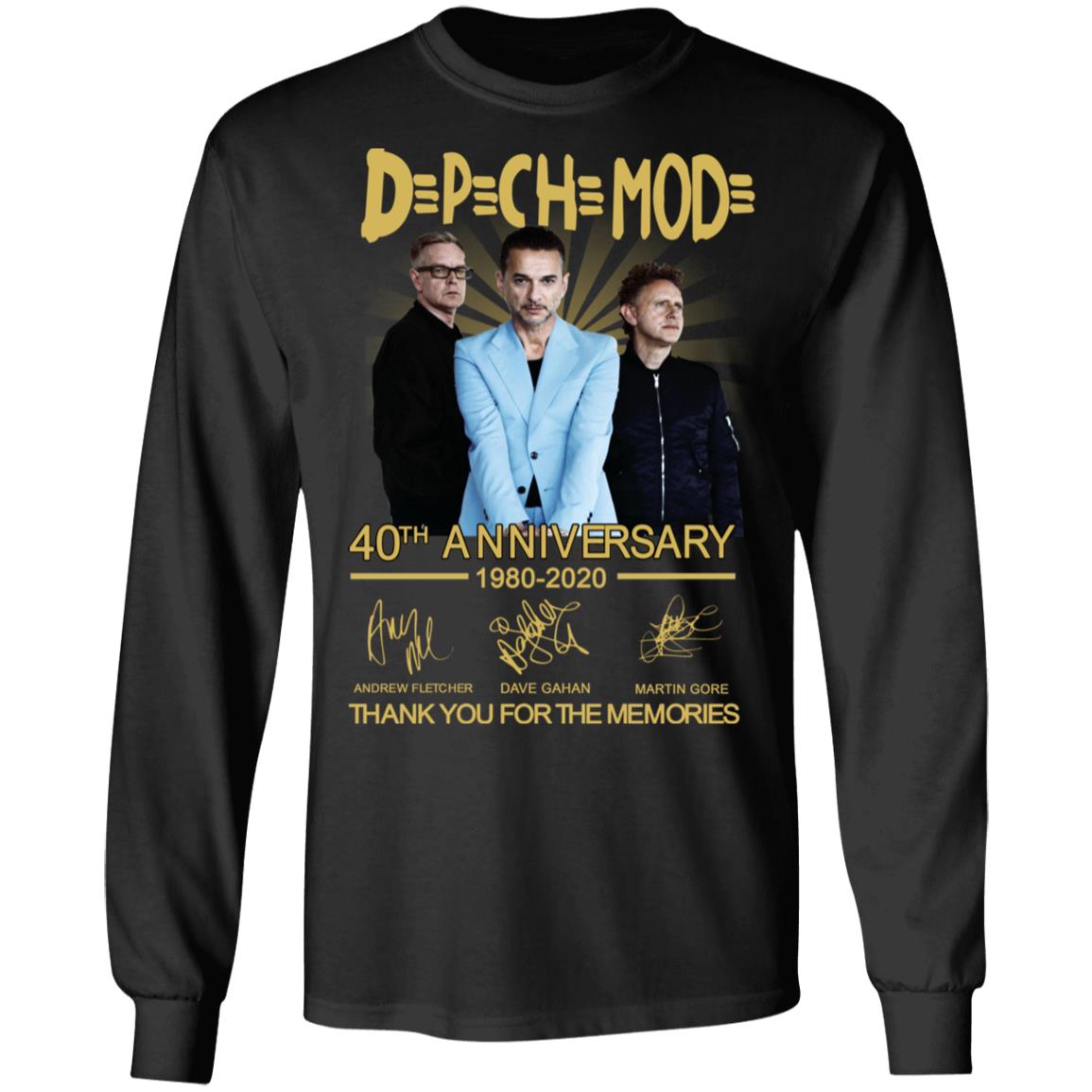 DPCH Mod 40th Anniversary 1980 2020 Thank You For The Memories Signatures Shirt image DPCH Mod 40th Anniversary 1980 2020 Thank You For The Memories Signatures Shirt