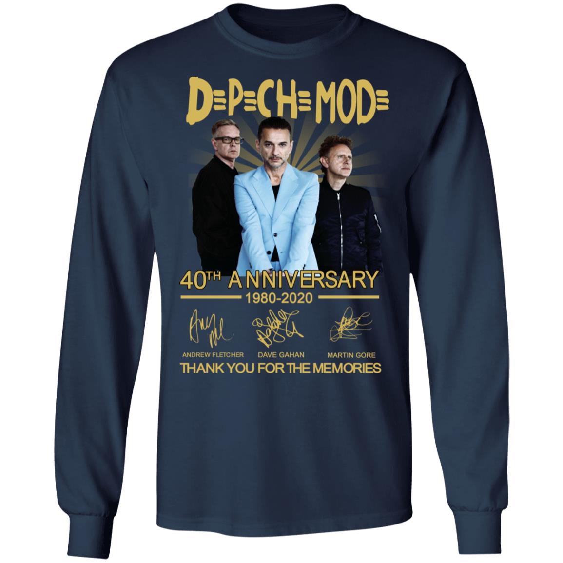 DPCH Mod 40th Anniversary 1980 2020 Thank You For The Memories Signatures Shirt image DPCH Mod 40th Anniversary 1980 2020 Thank You For The Memories Signatures Shirt