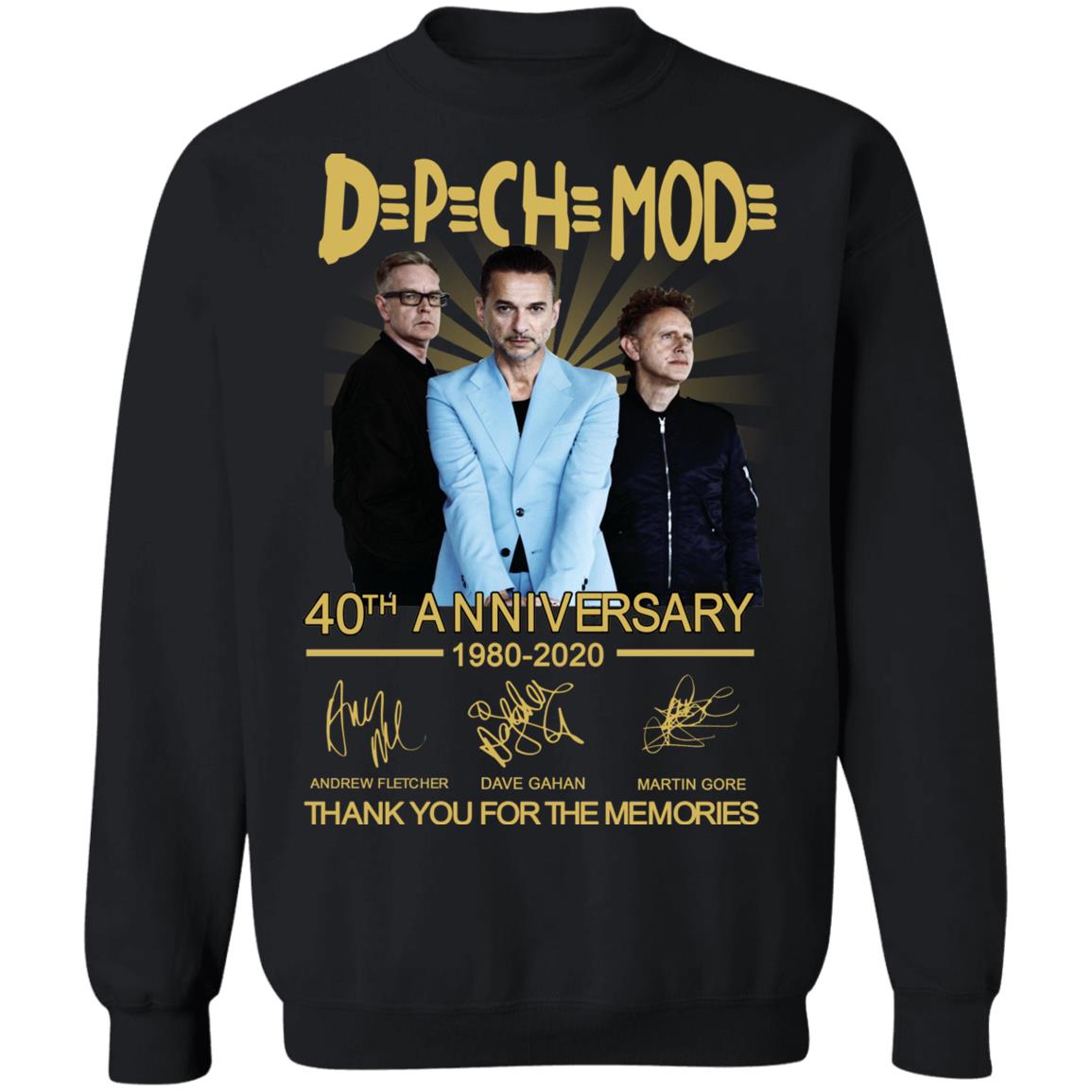 DPCH Mod 40th Anniversary 1980 2020 Thank You For The Memories Signatures Shirt image DPCH Mod 40th Anniversary 1980 2020 Thank You For The Memories Signatures Shirt
