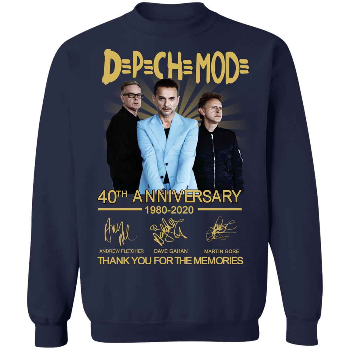 DPCH Mod 40th Anniversary 1980 2020 Thank You For The Memories Signatures Shirt image DPCH Mod 40th Anniversary 1980 2020 Thank You For The Memories Signatures Shirt
