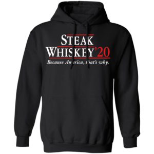 Steak Whiskey’20 Because America, That’s Why Shirt image Steak Whiskey’20 Because America, That’s Why Shirt