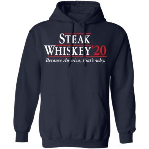 Steak Whiskey’20 Because America, That’s Why Shirt image Steak Whiskey’20 Because America, That’s Why Shirt