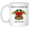 Yoda Best Boyfriend Ever Love You I Do Coffee Mug | Stainless Bottle