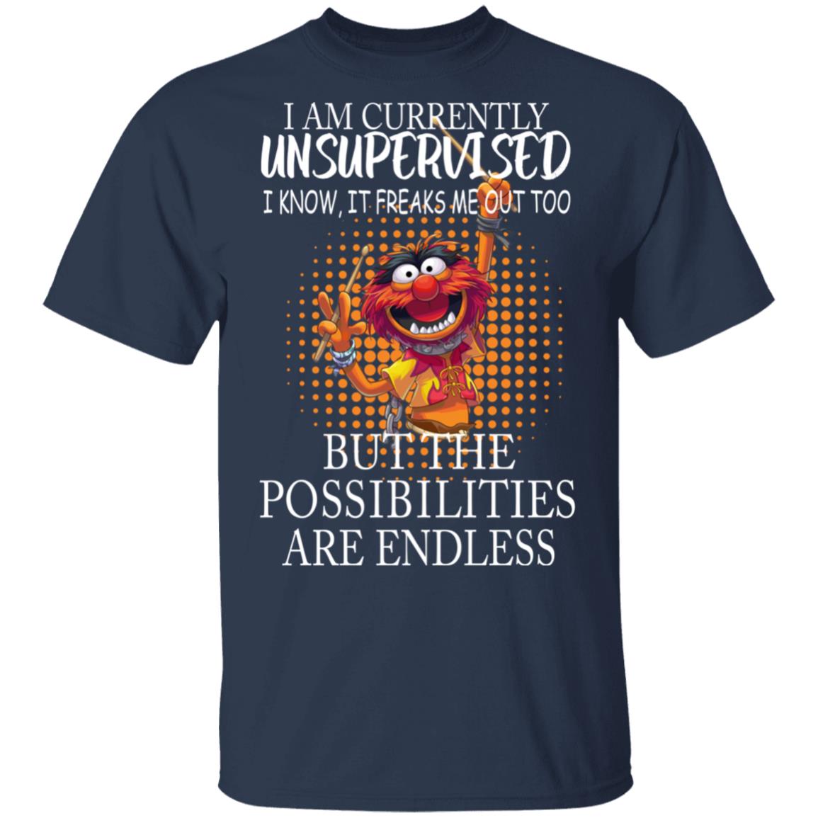 I'm Currently Unsupervised I Know It Freaks Me Out Shirt image I'm Currently Unsupervised I Know It Freaks Me Out Shirt