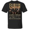 Duran 42 Years Of Duran 1978 2020 Thank You For The Memories Shirt