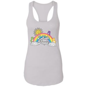 Bear Rainbow I Hate People Shirt