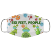 Grinch Six Feet People Face Mask