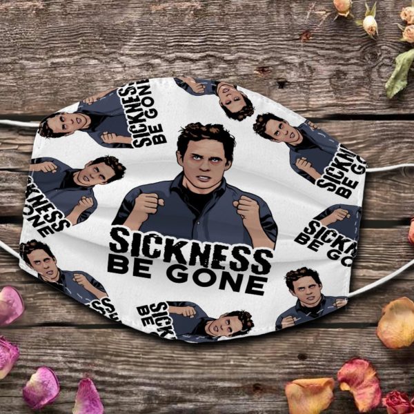 SnickNess Be Gone Face Mask.