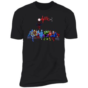 Nurse And Superheroes Shirt