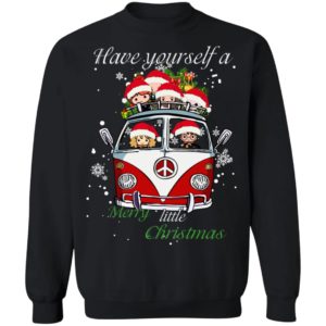 Hippie Car Harry Potter Have Yourself A Merry Little Christmas Shirt