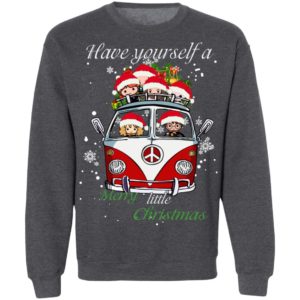 Hippie Car Harry Potter Have Yourself A Merry Little Christmas Shirt