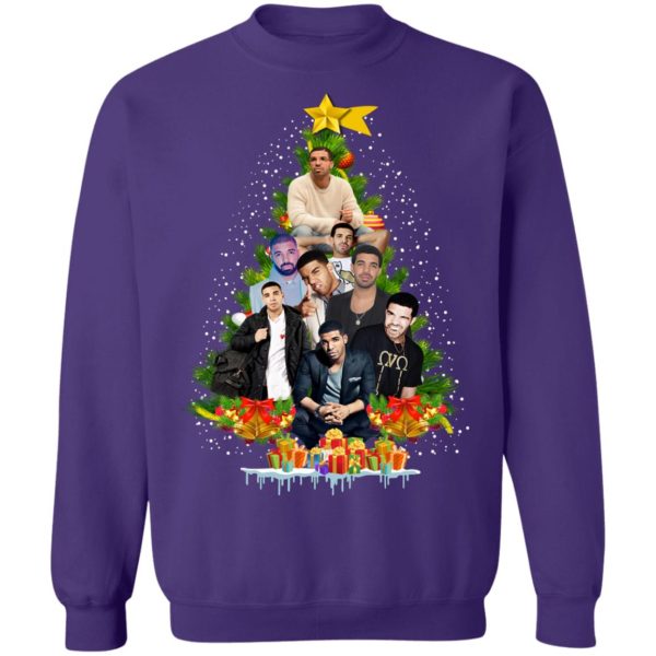 Drake Christmas Tree Christmas Sweatshirt