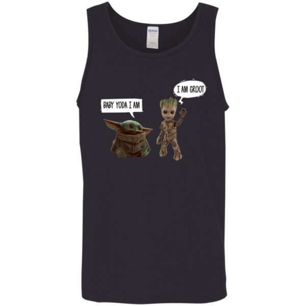 I Am Groot Bay Yoda I Am Shirt