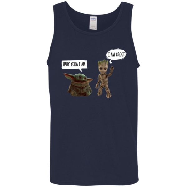 I Am Groot Bay Yoda I Am Shirt