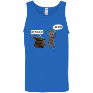 I Am Groot Bay Yoda I Am Shirt image I Am Groot Bay Yoda I Am Shirt