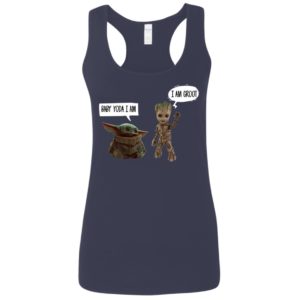 I Am Groot Bay Yoda I Am Shirt image I Am Groot Bay Yoda I Am Shirt