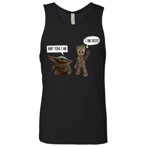 I Am Groot Bay Yoda I Am Shirt
